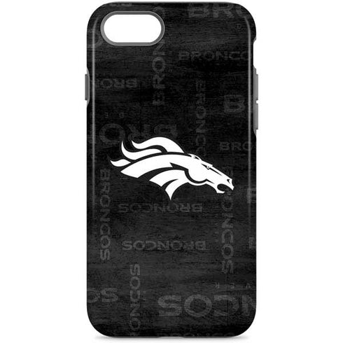 NFL Denver Broncos Black & White iPhone Cases