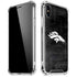 NFL Denver Broncos Black & White iPhone X/XS Clear Case