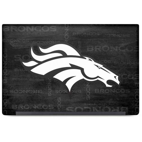 NFL Denver Broncos Black & White Dell Latitude Skin
