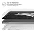 NFL Denver Broncos Black & White MacBook Pro 14in (2021-24) Case plus Skin