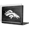NFL Denver Broncos Black & White MacBook Cases