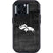 NFL Denver Broncos Black & White Otterbox Defender iPhone Skin