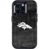 NFL Denver Broncos Black & White Otterbox Defender iPhone Skin
