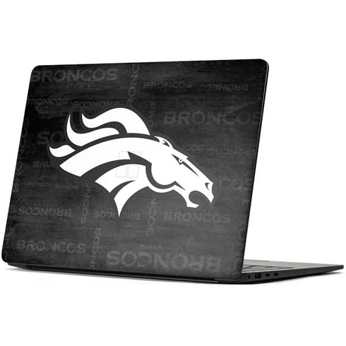 NFL Denver Broncos Black & White Surface Laptop 7 13.8in Skin
