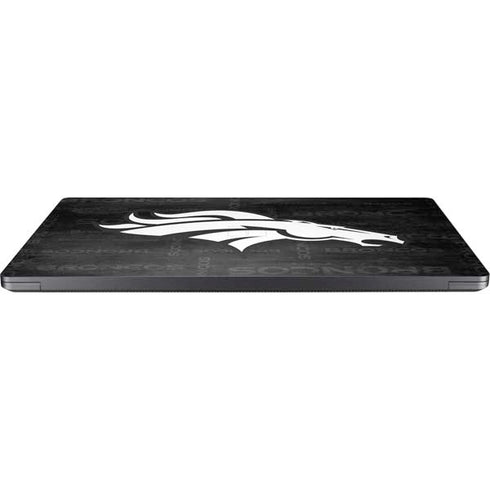NFL Denver Broncos Black & White Surface Laptop 7 13.8in Skin