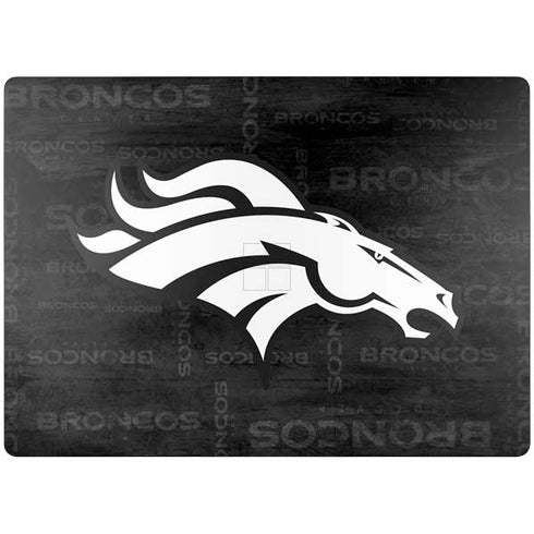 NFL Denver Broncos Black & White Surface Laptop 7 15in Skin