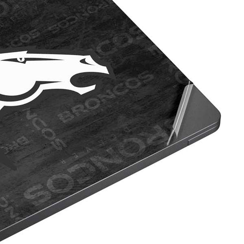 NFL Denver Broncos Black & White Surface Laptop 7 15in Skin
