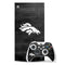 NFL Denver Broncos Black & White Xbox Series X Skins