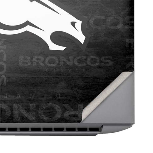 NFL Denver Broncos Black & White HP ZBook Fury 16 G10 Skin