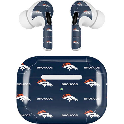 NFL Denver Broncos Blitz Series Apple AirPods Pro Skin