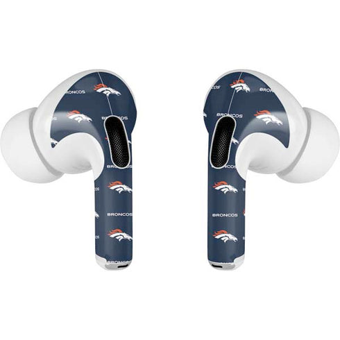 NFL Denver Broncos Blitz Series Apple AirPods Pro Skin