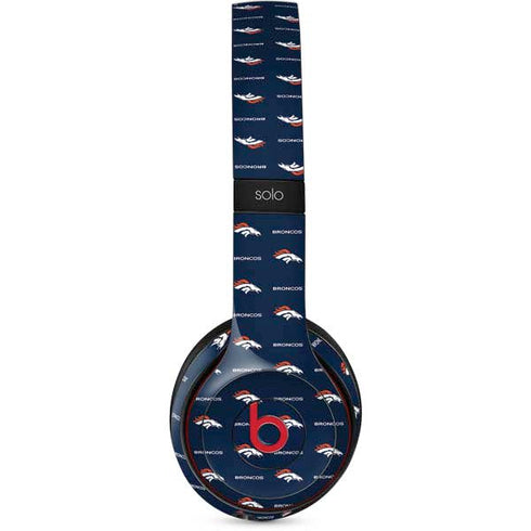 NFL Denver Broncos Blitz Series Beats Solo 3 Wireless Skin