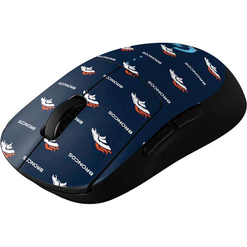 NFL Denver Broncos Blitz Series G Pro Wireless Gaming Mouse Skin