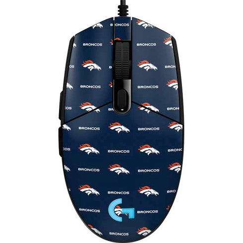 NFL Denver Broncos Blitz Series G203 Prodigy RGB Wired Gaming Mouse Skin