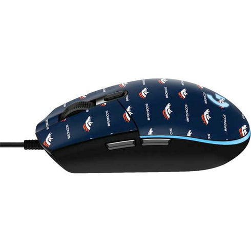 NFL Denver Broncos Blitz Series G203 Prodigy RGB Wired Gaming Mouse Skin