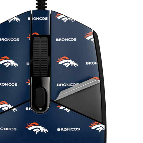 NFL Denver Broncos Blitz Series G203 Prodigy RGB Wired Gaming Mouse Skin