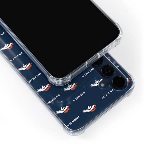NFL Denver Broncos Blitz Series Galaxy A35 5G Clear Case