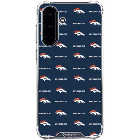 NFL Denver Broncos Blitz Series Galaxy A36 5G Clear Case