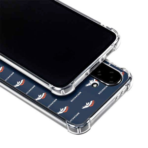NFL Denver Broncos Blitz Series Galaxy A36 5G Clear Case
