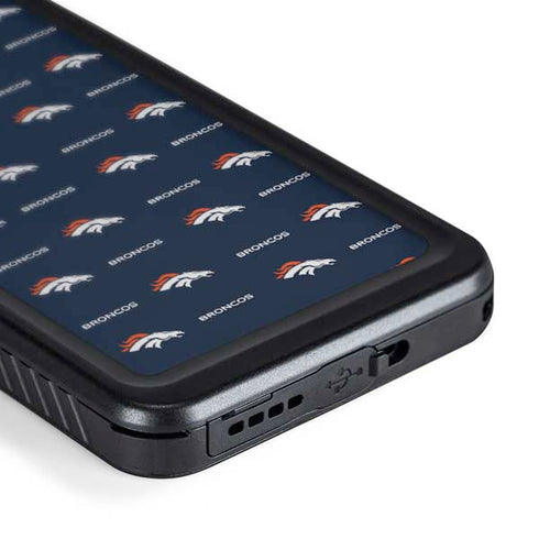 NFL Denver Broncos Blitz Series Galaxy S24 Plus Waterproof Case