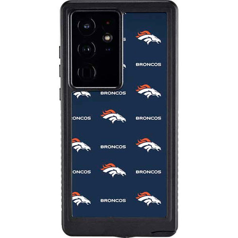 NFL Denver Broncos Blitz Series Galaxy S24 Ultra Waterproof Case