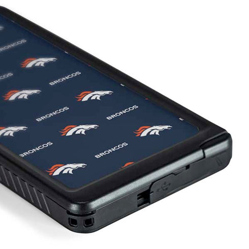 NFL Denver Broncos Blitz Series Galaxy S24 Ultra Waterproof Case