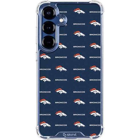 NFL Denver Broncos Blitz Series Galaxy S25 Plus Clear Case