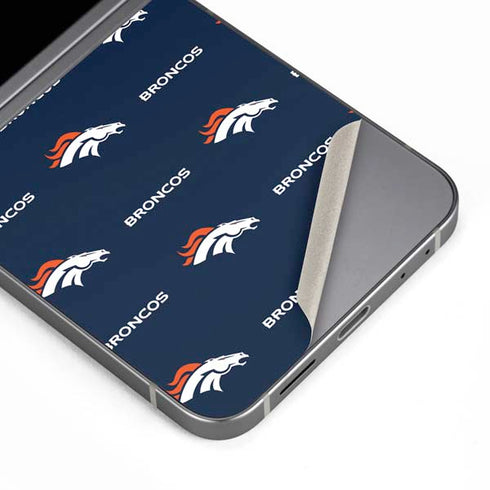 NFL Denver Broncos Blitz Series Galaxy Z Flip6 Skin