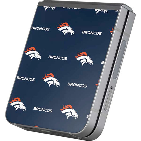 NFL Denver Broncos Blitz Series Galaxy Z Flip6 Skin