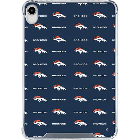 NFL Denver Broncos Blitz Series iPad 11th Gen (2025) Clear Case
