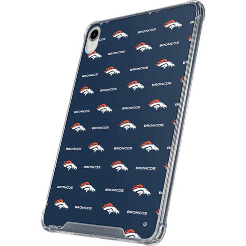 NFL Denver Broncos Blitz Series iPad 11th Gen (2025) Clear Case