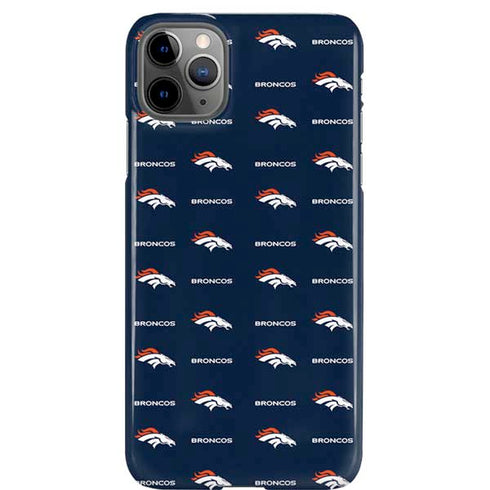 NFL Denver Broncos Blitz Series iPhone Cases