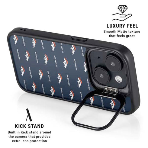 NFL Denver Broncos Blitz Series iPhone 14 Plus Kickstand Case
