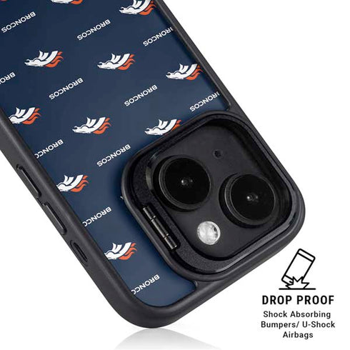 NFL Denver Broncos Blitz Series iPhone 14 Plus Kickstand Case