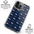 NFL Denver Broncos Blitz Series iPhone 16 Pro Clear Case