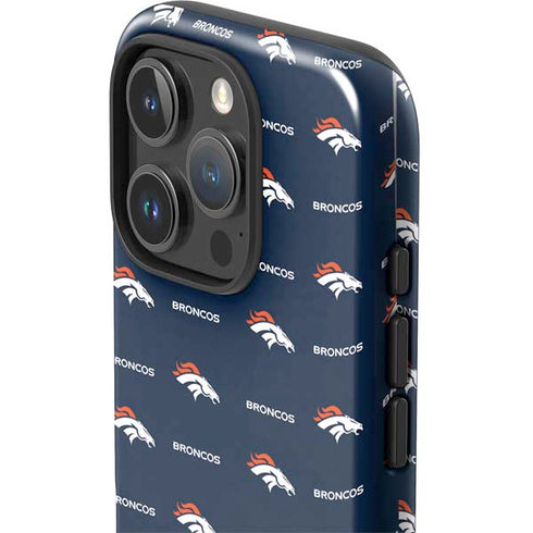 NFL Denver Broncos Blitz Series iPhone 16 Pro Impact Case