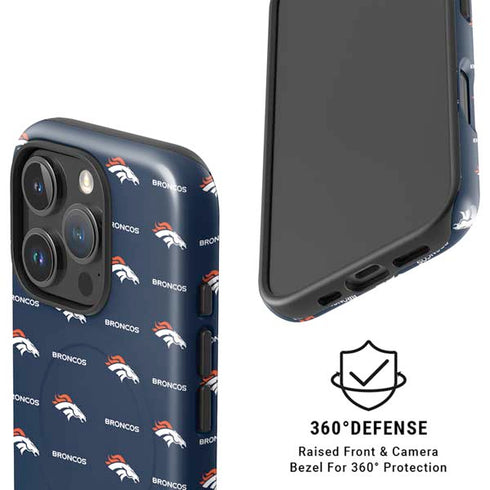 NFL Denver Broncos Blitz Series iPhone 16 Pro Magsafe Impact Case