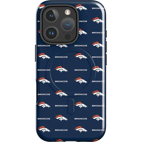 NFL Denver Broncos Blitz Series iPhone 16 Pro Max Magsafe Impact Case