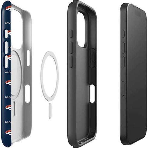 NFL Denver Broncos Blitz Series iPhone 16 Pro Max Magsafe Impact Case