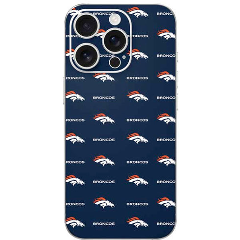 NFL Denver Broncos Blitz Series iPhone 16 Pro Skin