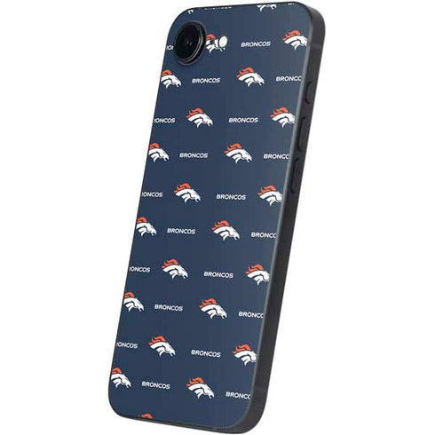 NFL Denver Broncos Blitz Series iPhone 16e Skin