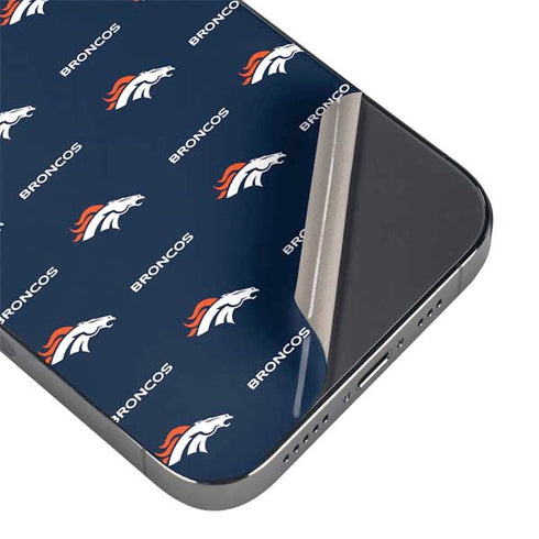 NFL Denver Broncos Blitz Series iPhone 16e Skin