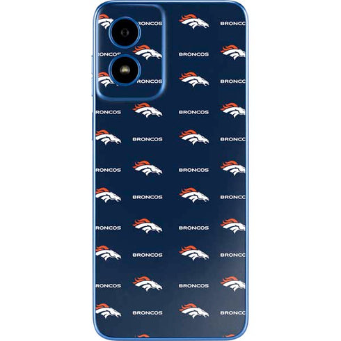 NFL Denver Broncos Blitz Series Moto G Play 4G (2024) Skin