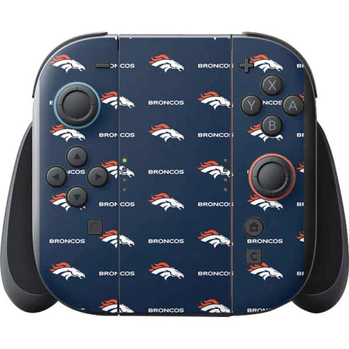 NFL Denver Broncos Blitz Series Nintendo Switch 2 (2025) with Joy-Con Skin