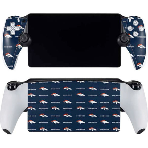 NFL Denver Broncos Blitz Series PlayStation Portal Remote Player Skin