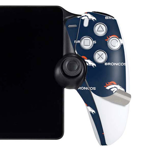 NFL Denver Broncos Blitz Series PlayStation Portal Remote Player Skin
