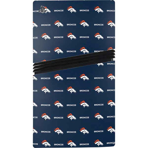 NFL Denver Broncos Blitz Series PS5 Pro Console Skin