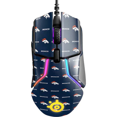 NFL Denver Broncos Blitz Series SteelSeries Rival 600 Gaming Mouse Skin