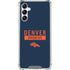 NFL Denver Broncos Blue Performance Series Gabb Phone 4 Clear Case