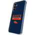 NFL Denver Broncos Blue Performance Series Galaxy A35 5G Clear Case